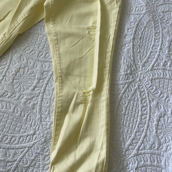 Maternity Jeans light yellow Indigo Blue brand - Picture 10 of 12